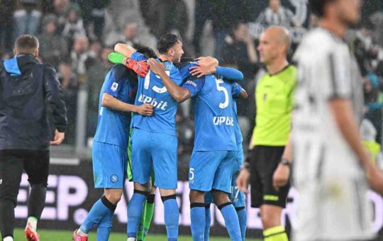 Esultanza Napoli - NewsSportive.it