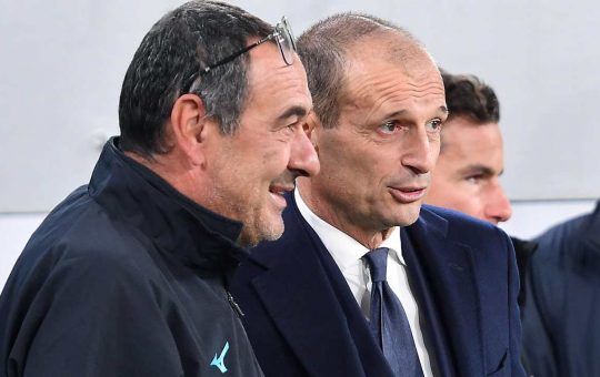 Maurizio Sarri e Massimiliano Allegri -