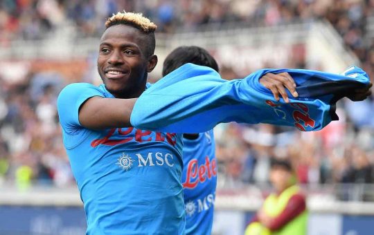 Il Napoli ragiona sulla partenza di Osimhen