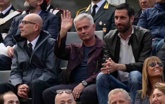 Jose Mourinho agli Internazionali di Tennis 2023 - NewsSportive.it