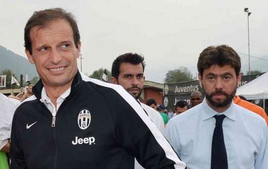 MAX ALLEGRI (allenatore della Juventus, 5 scudetti e 11 titoli con la Signora) - NewsSportive.it