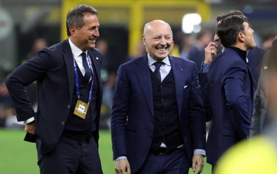 Giuseppe Marotta e Riccardo Ferri