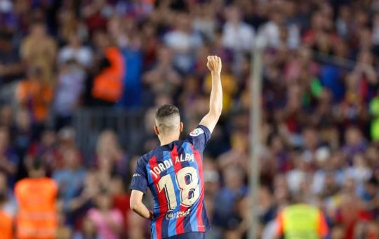 Jordi Alba, 19 trofei in 11 anni con la maglia del Barcelona